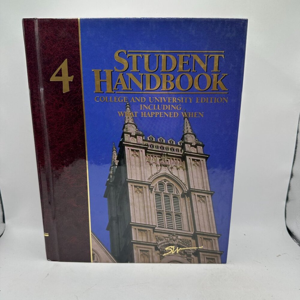Student Handbook College & University Edition What Happened When Hardcover